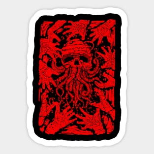 blood nightmare Sticker